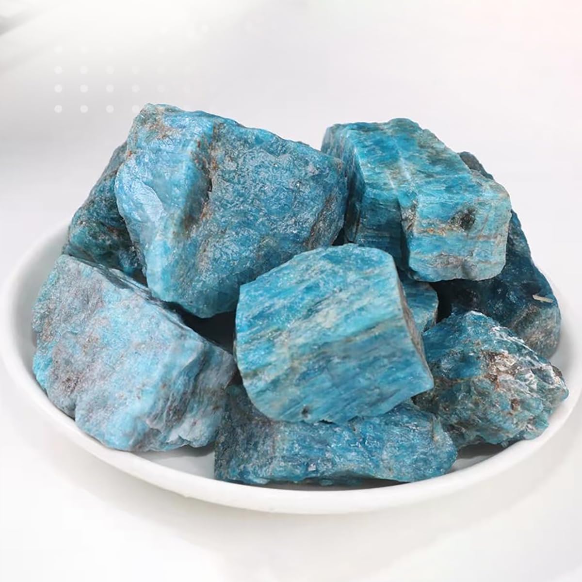 Amazon.co.jp: SUKIMIND 400gセット ブルーアパタイト 原石